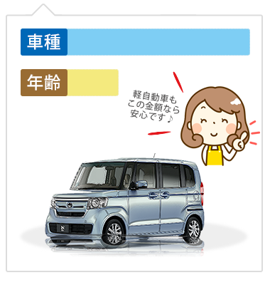自動車軽乗用車の保険内容