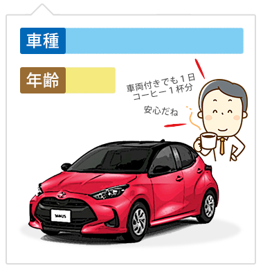 自動車小型乗用車の保険内容
